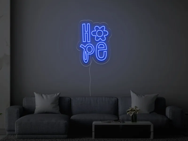 HOPE - Insegna Neon LED