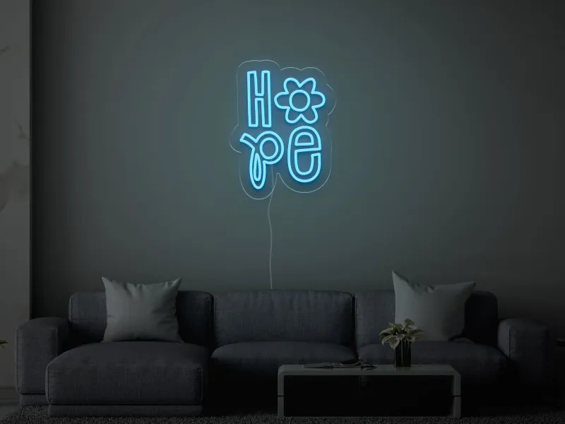 HOPE - Insegna Neon LED