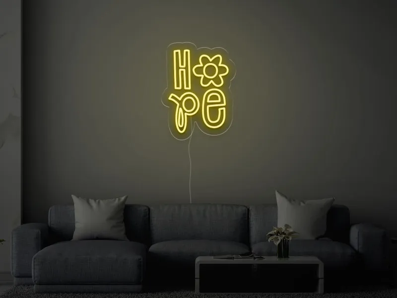 HOPE - Insegna Neon LED