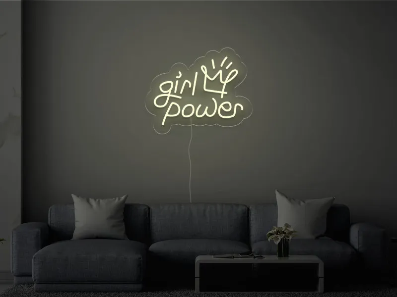 Girl Power - Insegna Neon LED