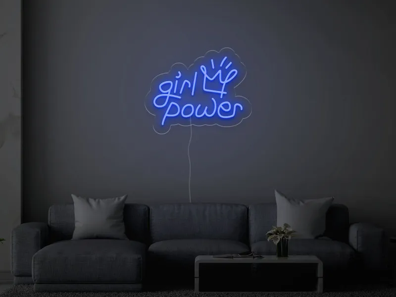 Girl Power - Insegna Neon LED