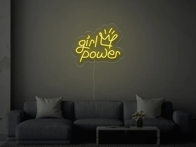Girl Power - Insegna Neon LED
