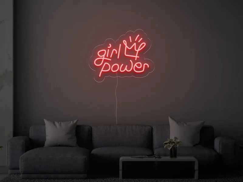 Girl Power - Insegna Neon LED