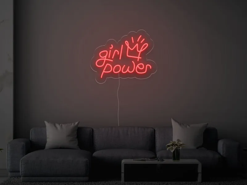 Girl Power - Insegna Neon LED
