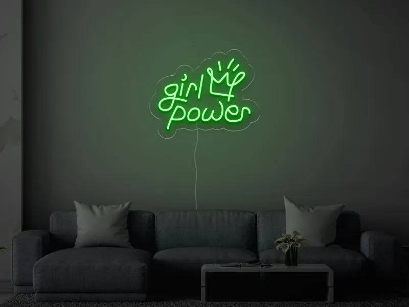 Girl Power - Insegna Neon LED