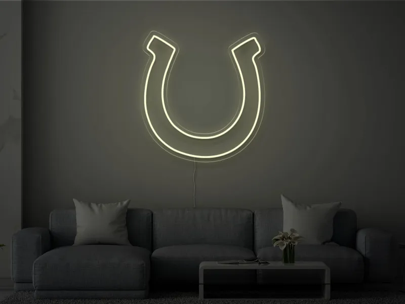 Potcoavă - Insegna Neon LED