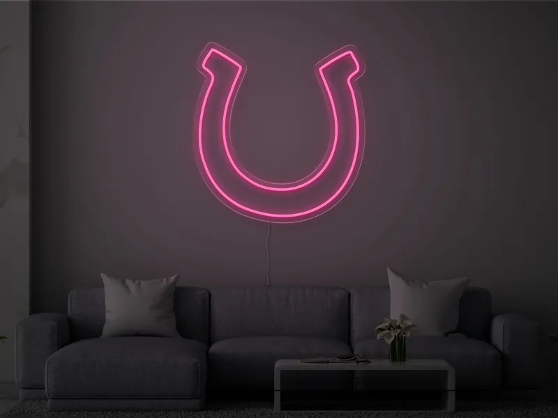 Potcoavă - Insegna Neon LED