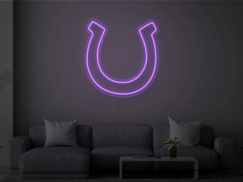 Potcoavă - Insegna Neon LED