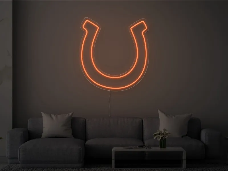 Potcoavă - Insegna Neon LED