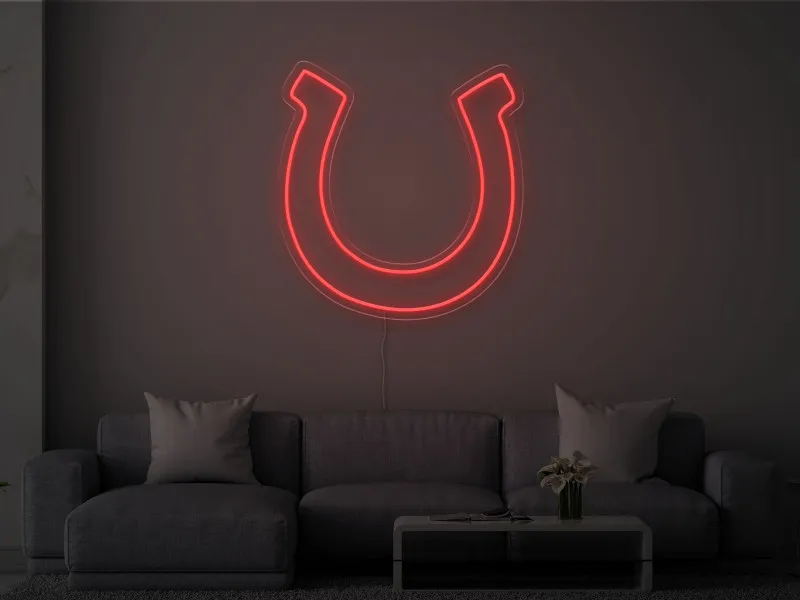 Potcoavă - Insegna Neon LED