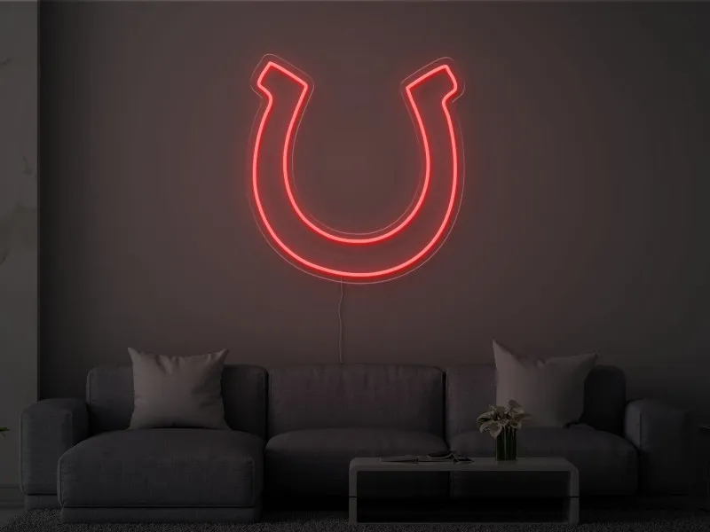 Potcoavă - Insegna Neon LED