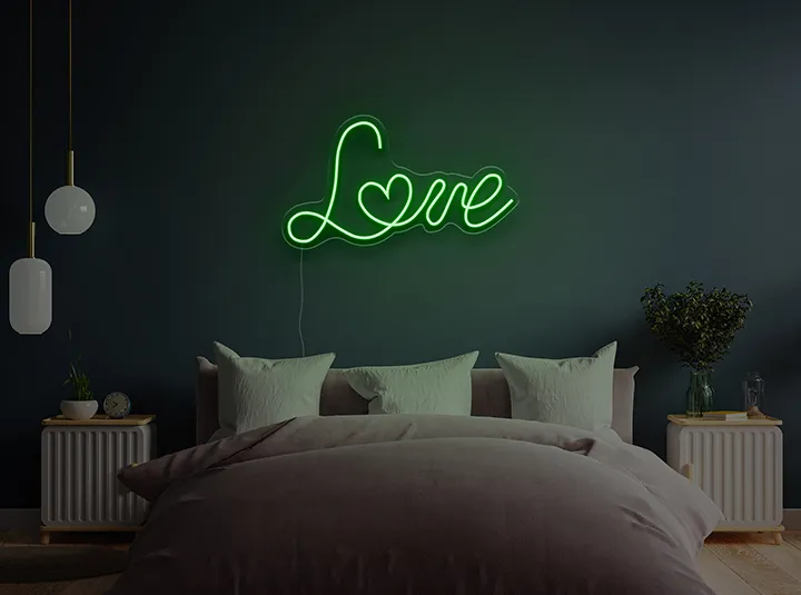 Love - Insegne al neon a LED