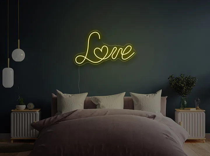 Love - Insegne al neon a LED