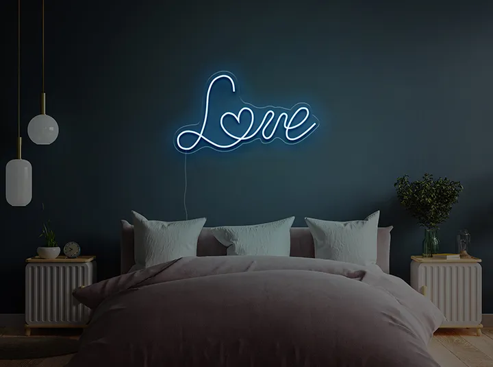 Love - Insegne al neon a LED