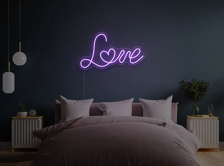 Love - Insegne al neon a LED