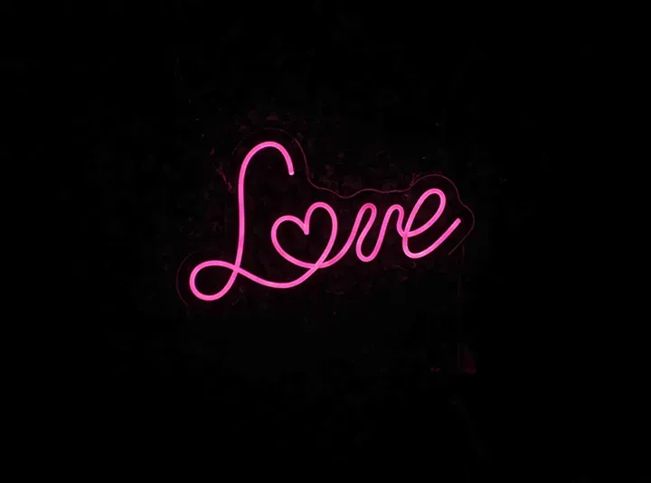 Love - Insegne al neon a LED
