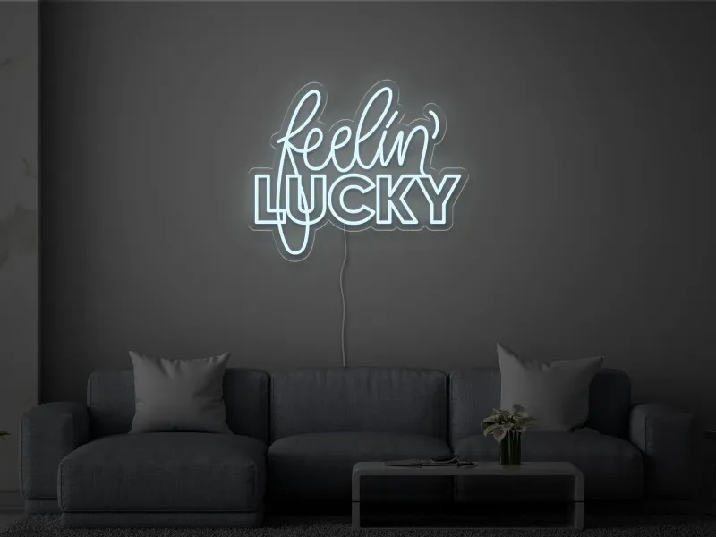 Feelin' Lucky - Insegna Neon LED