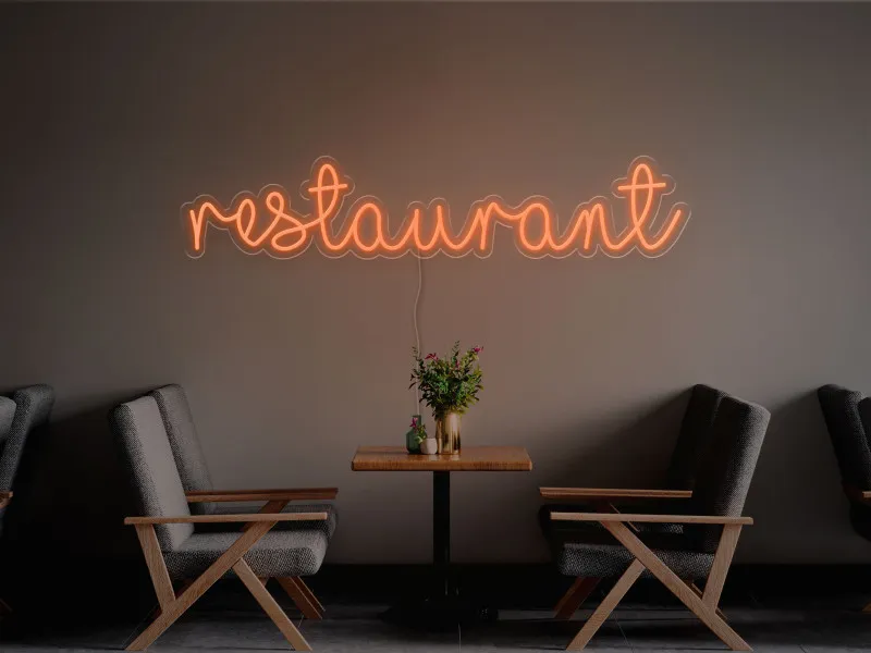 Restaurant - Insegna Neon LED