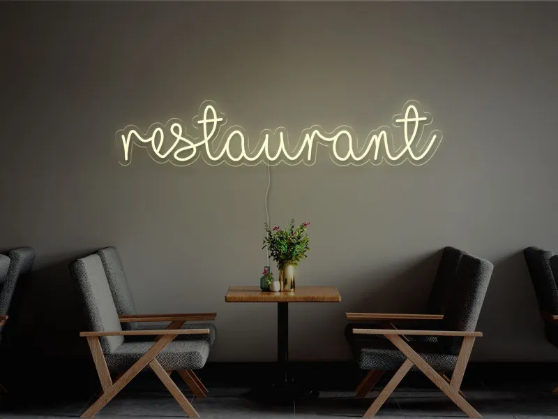 Restaurant - Insegna Neon LED