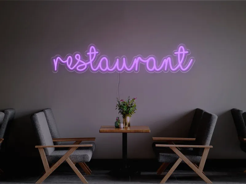 Restaurant - Insegna Neon LED