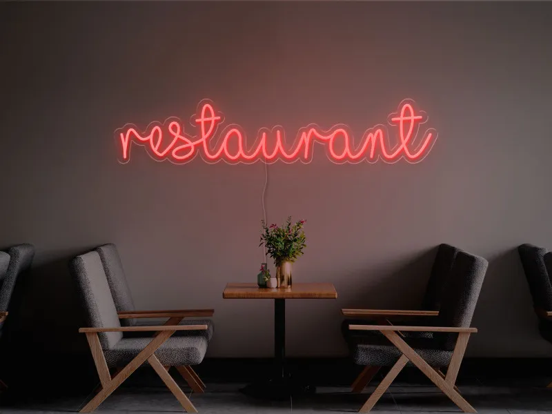 Restaurant - Insegna Neon LED