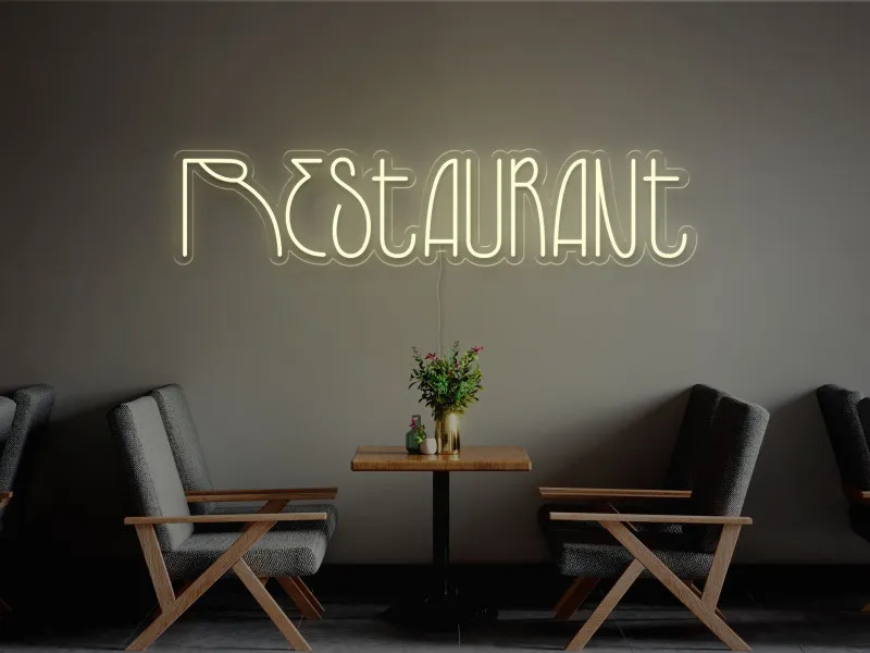 Restaurant - Insegna Neon LED