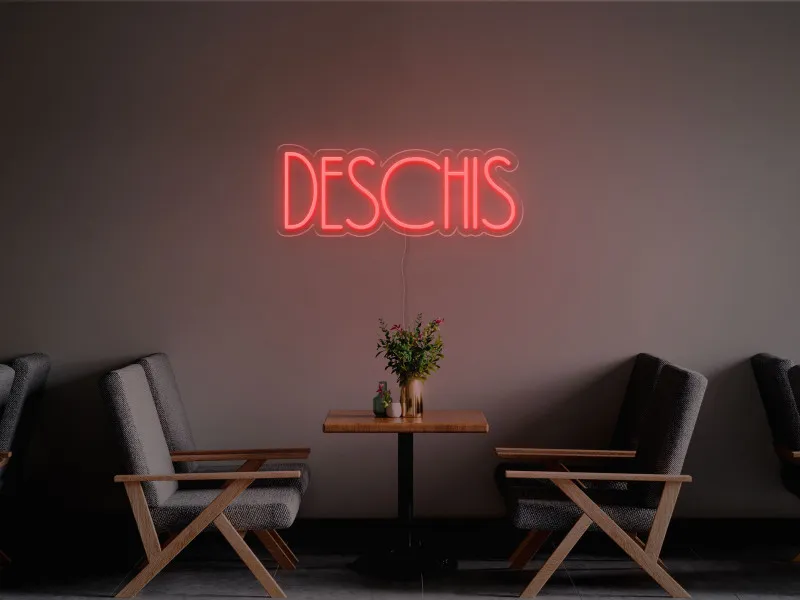 Deschis - Neon LED Sign