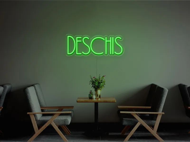 Deschis - Neon LED Sign