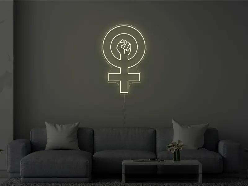 Feminism - Insegna Neon LED