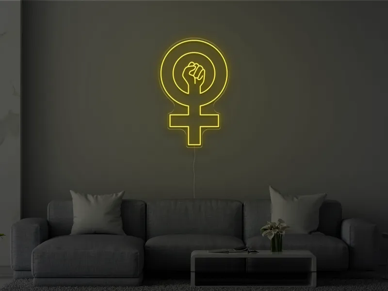 Feminism - Insegna Neon LED