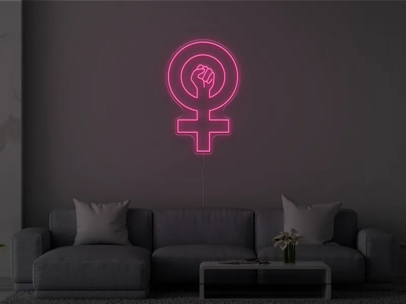 Feminism - Insegna Neon LED