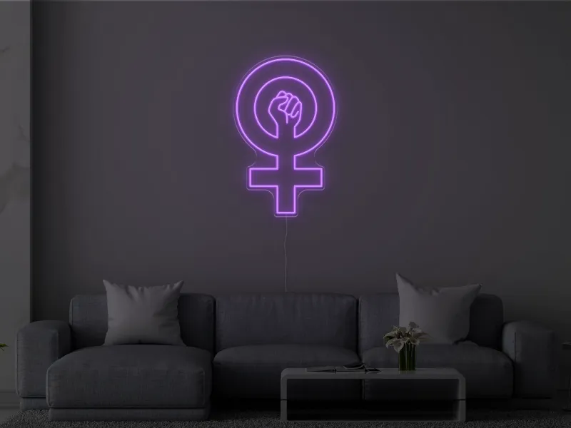 Feminism - Insegna Neon LED
