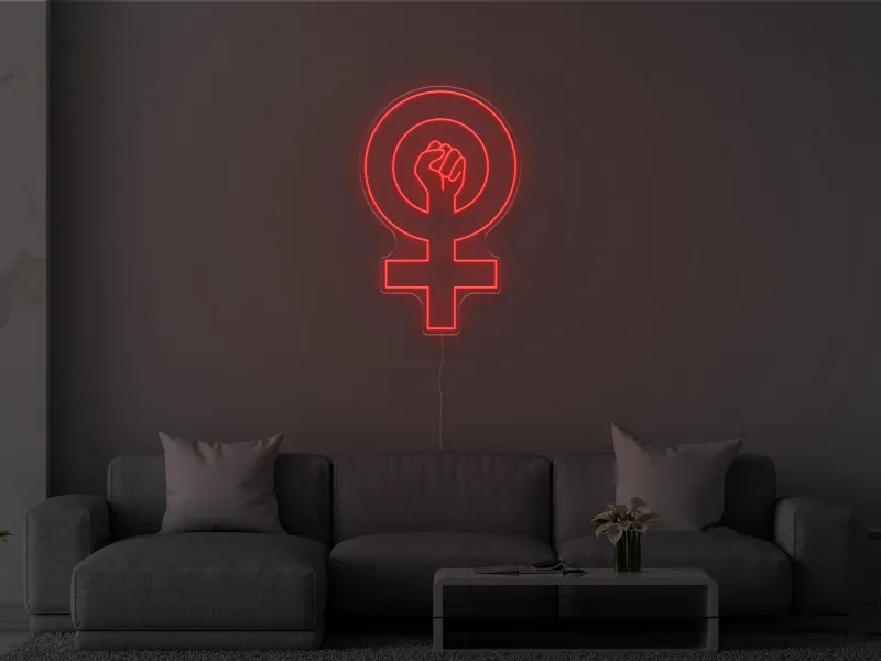 Feminism - Insegna Neon LED