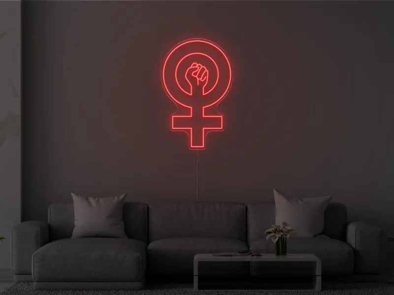 Feminism - Insegna Neon LED