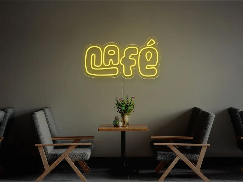 Fun Cafe - Insegna Neon LED