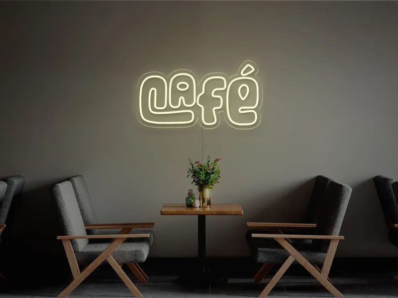 Fun Cafe - Insegna Neon LED