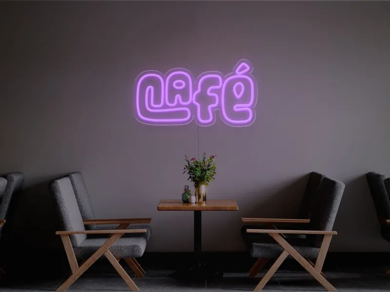 Fun Cafe - Insegna Neon LED