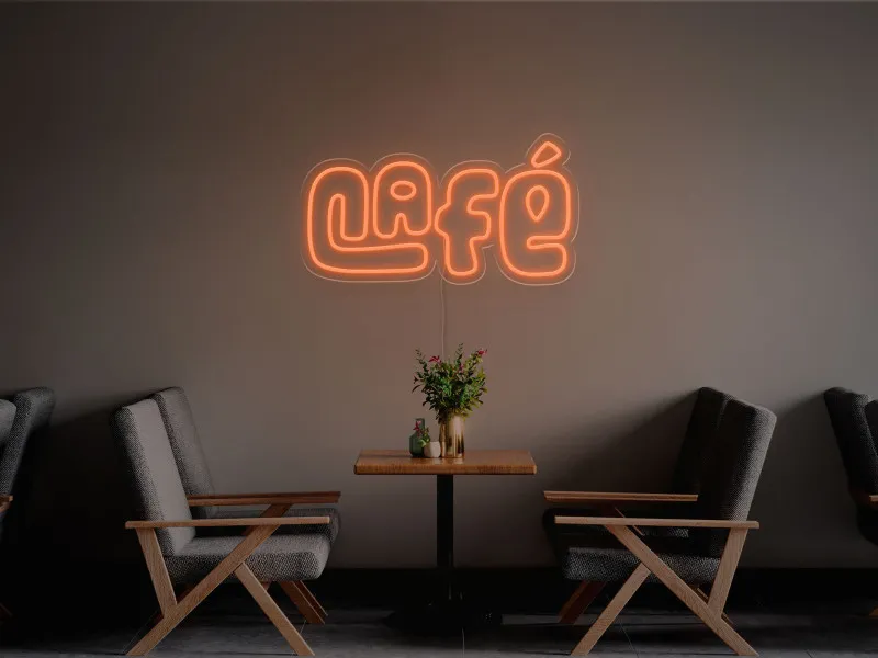 Fun Cafe - Insegna Neon LED