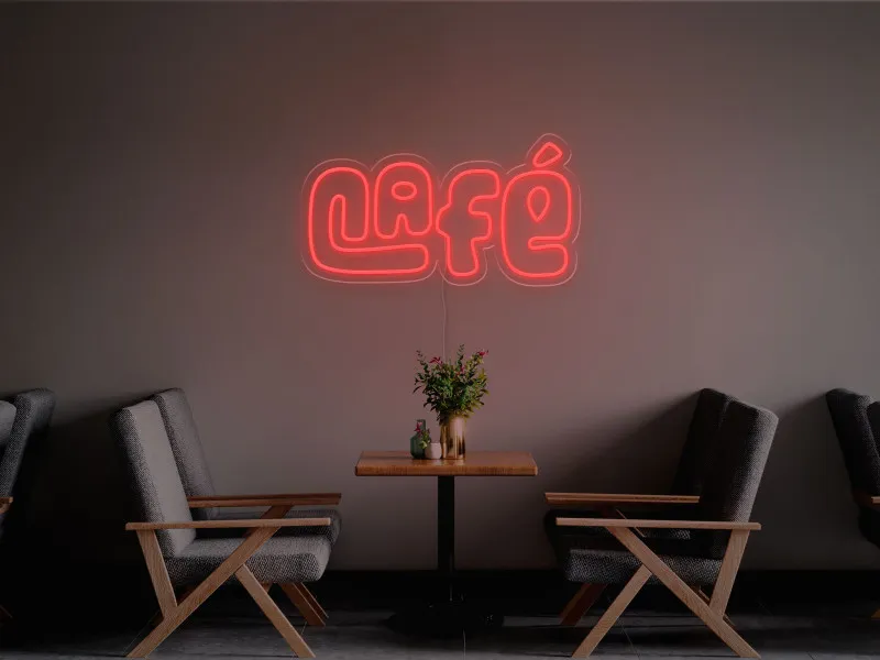 Fun Cafe - Insegna Neon LED