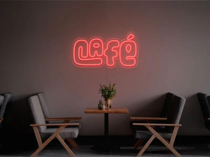 Fun Cafe - Insegna Neon LED