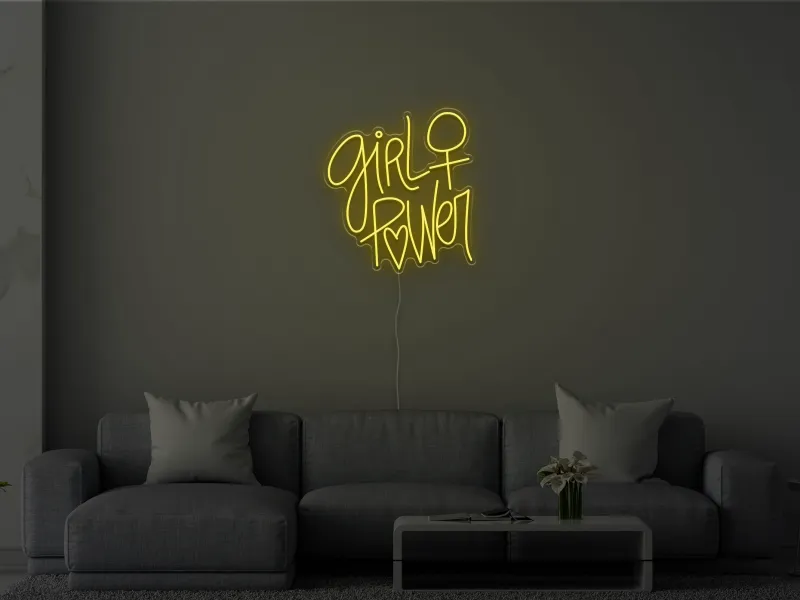 girl power - Insegna Neon LED