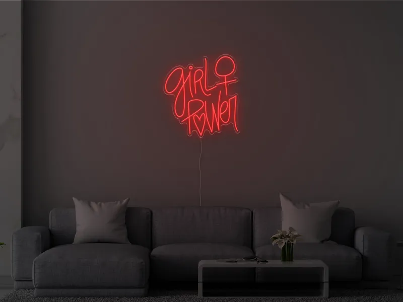 girl power - Insegna Neon LED