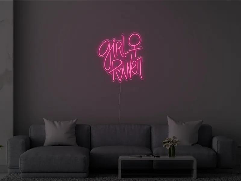 girl power - Insegna Neon LED