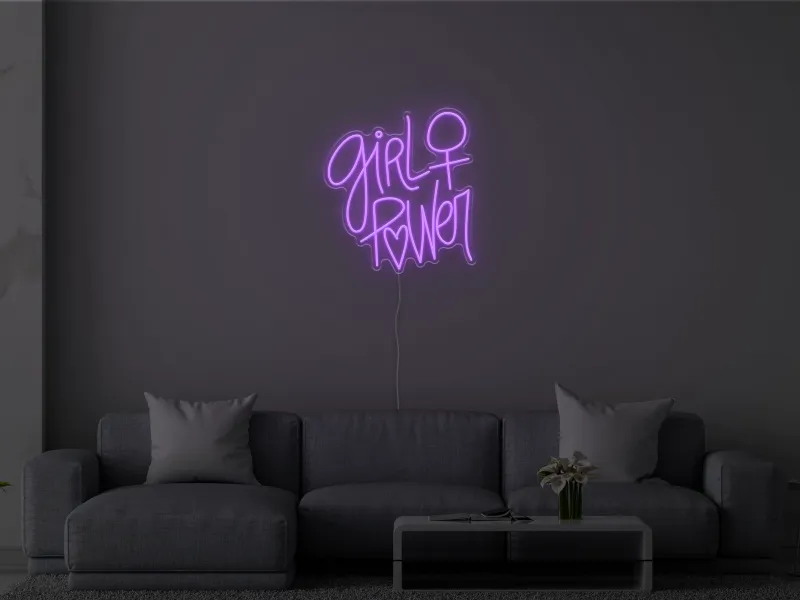 girl power - Insegna Neon LED