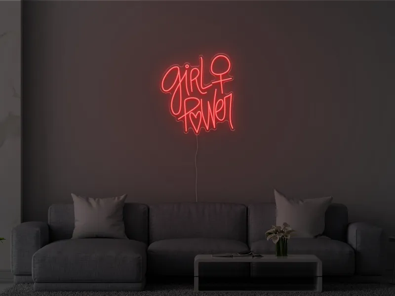 girl power - Insegna Neon LED