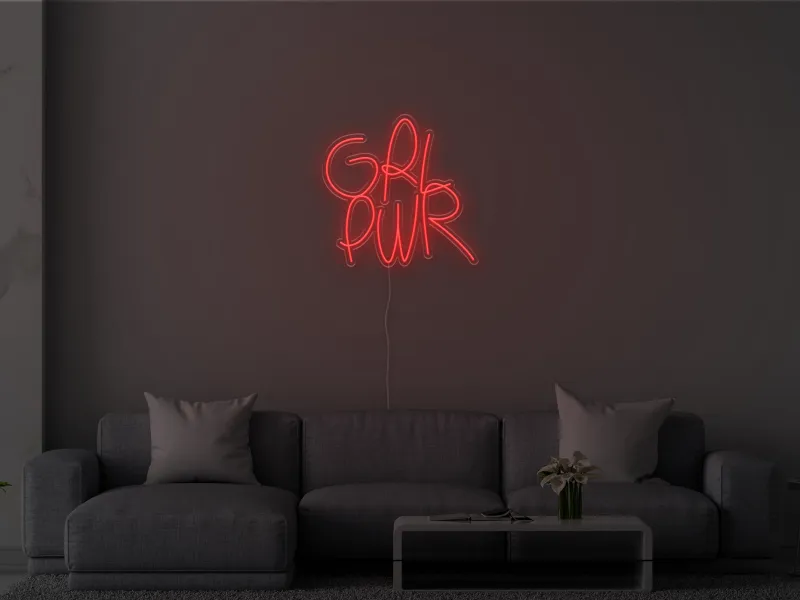 GRL PWR - Insegna Neon LED