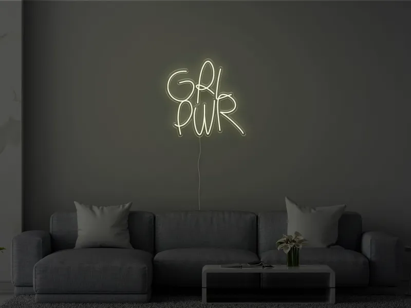 GRL PWR - Insegna Neon LED