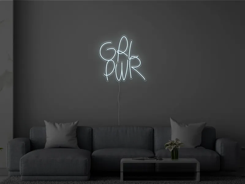 GRL PWR - Insegna Neon LED