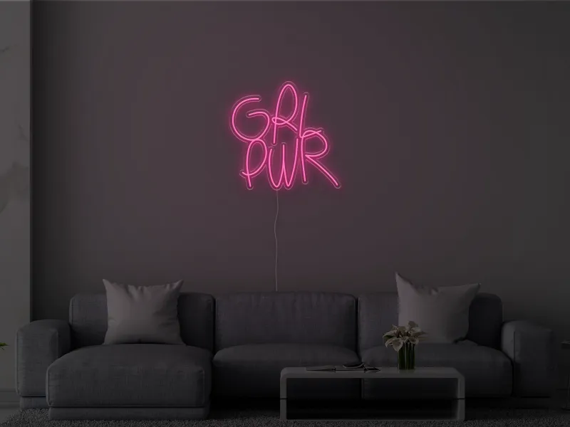 GRL PWR - Insegna Neon LED