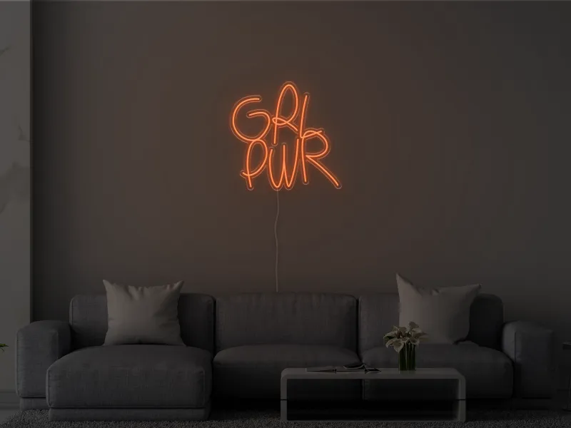 GRL PWR - Insegna Neon LED